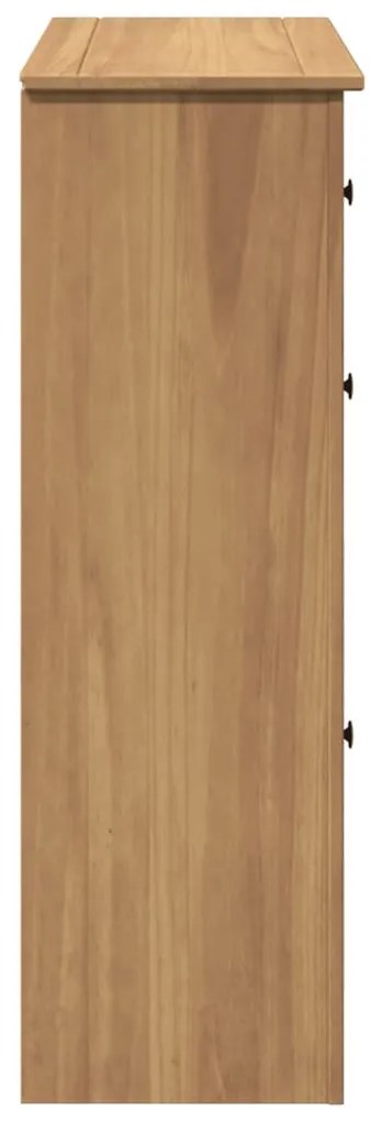Panama tömör fenyőfa cipőtároló szekrény 80 x 35 x 105 cm