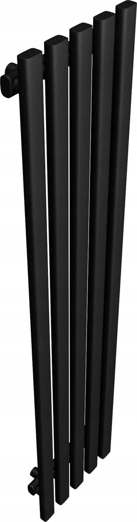 Miki 120/37 Dekoratív Radiátor, Fekete Színű, Strukturált Felület