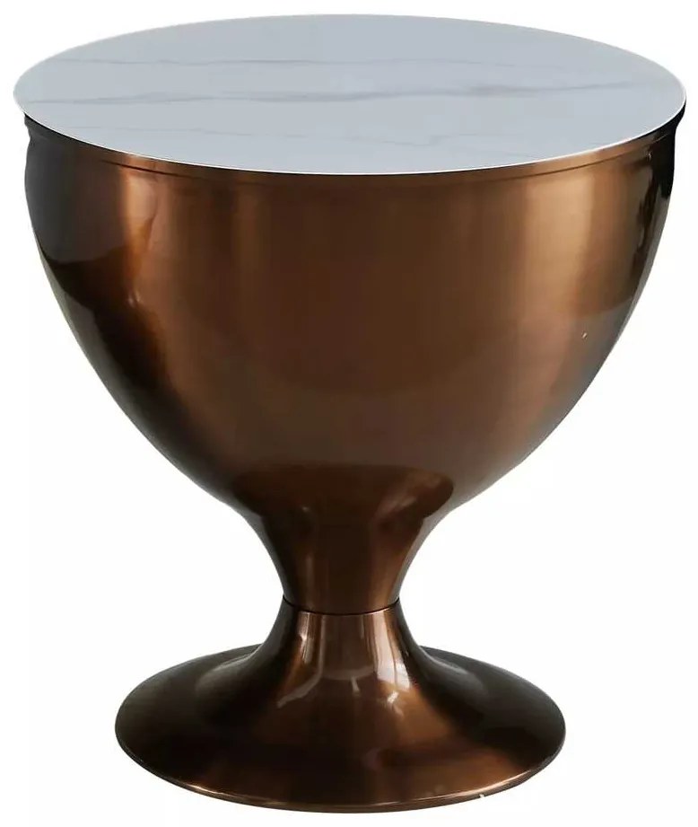 Calvari dohányzóasztal, márvány / bronz