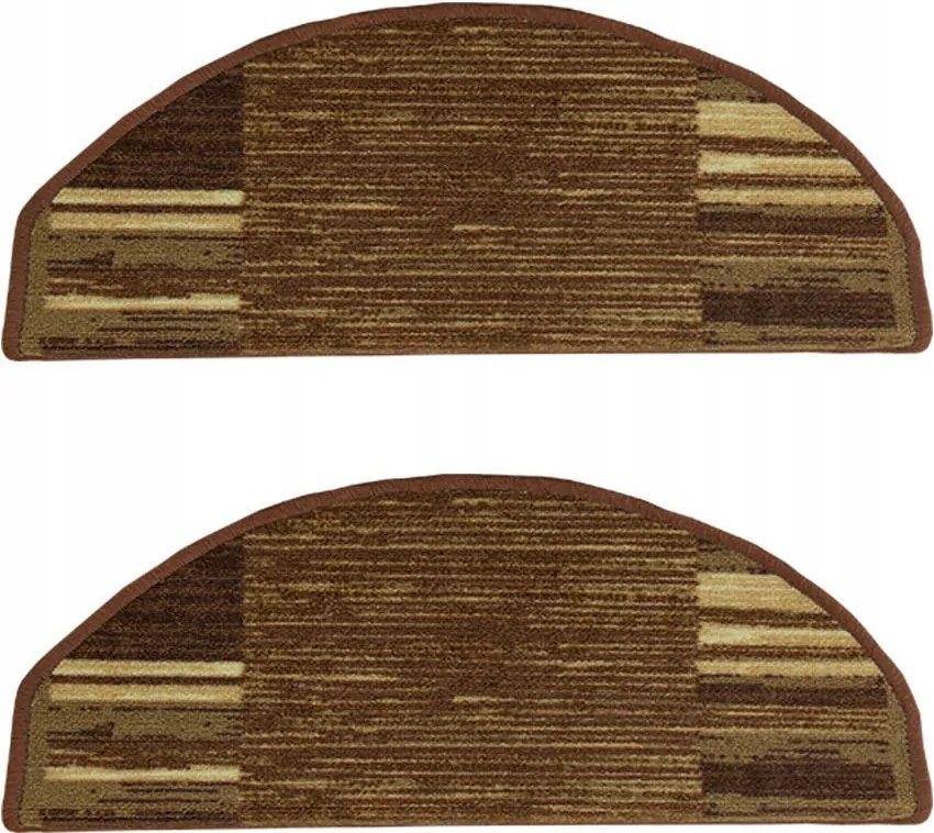 Csúszásgátló Barna Lépcsőszőnyeg Rátétek