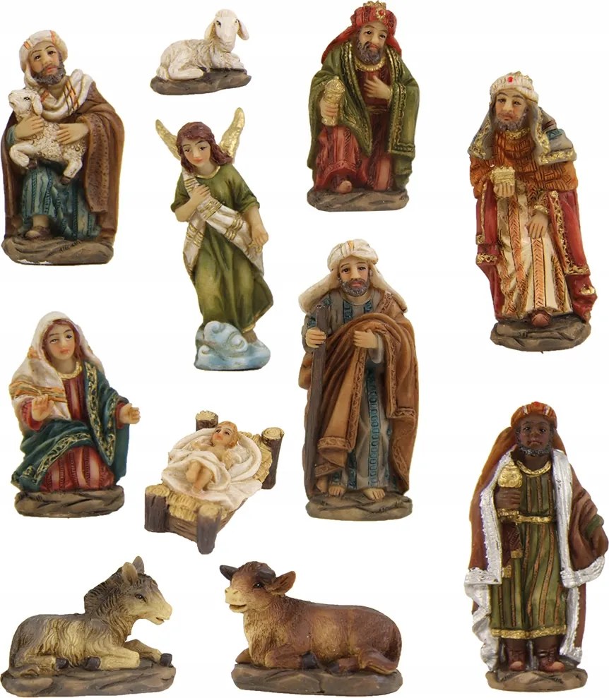 Gyönyörű Betlehem figurák 11 részes/ 5,0cm magas