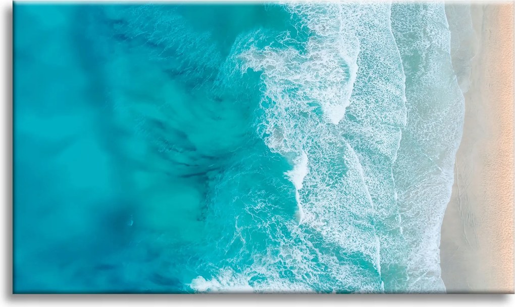 Vászonkép Hullámok Víz Nyugalom Óceán 80x40 cm Ajándéknak is tökéletes