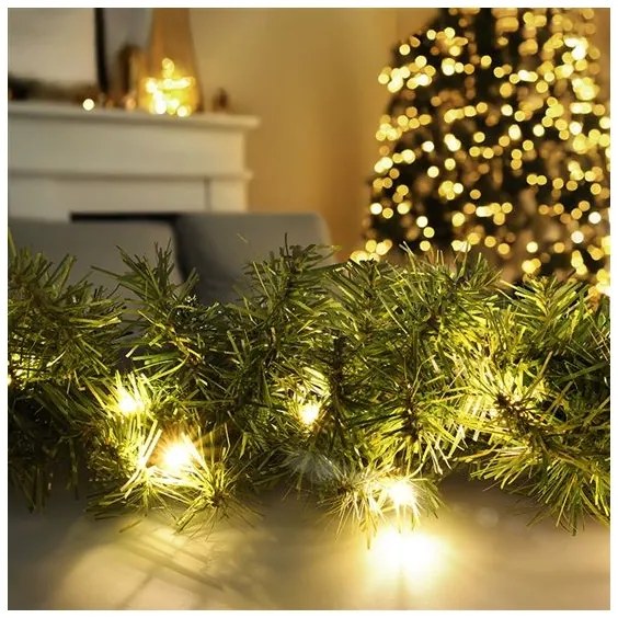 Solight 1V299 - LED kültéri karácsonyi dekoráció, fényfüzér 112xLED/3,6W/230V 700 cm IP44