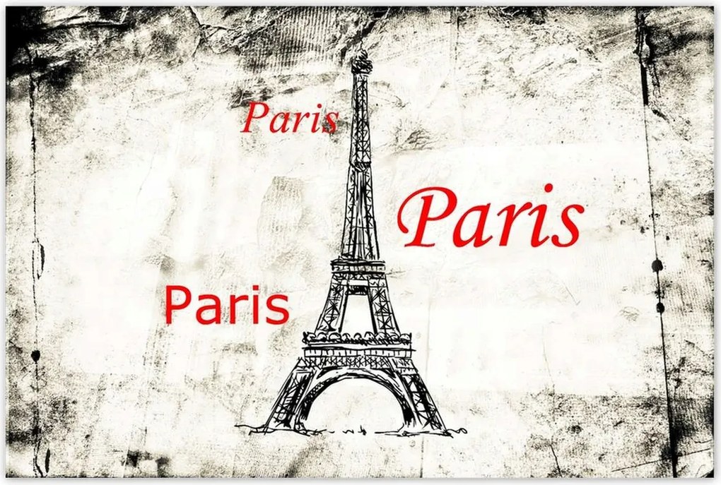 Poszterek 120x80 I Love Paris