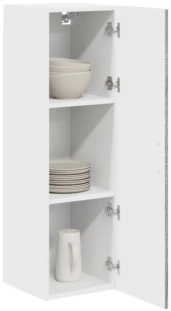 Fali konyhaszekrény Szürke Sonoma 30 x 31 x 100 cm Faanyag