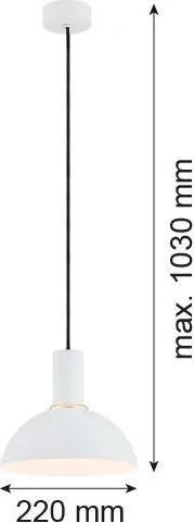 Argon SINES 4220 Függőlámpa 1x15W/E27 IP20