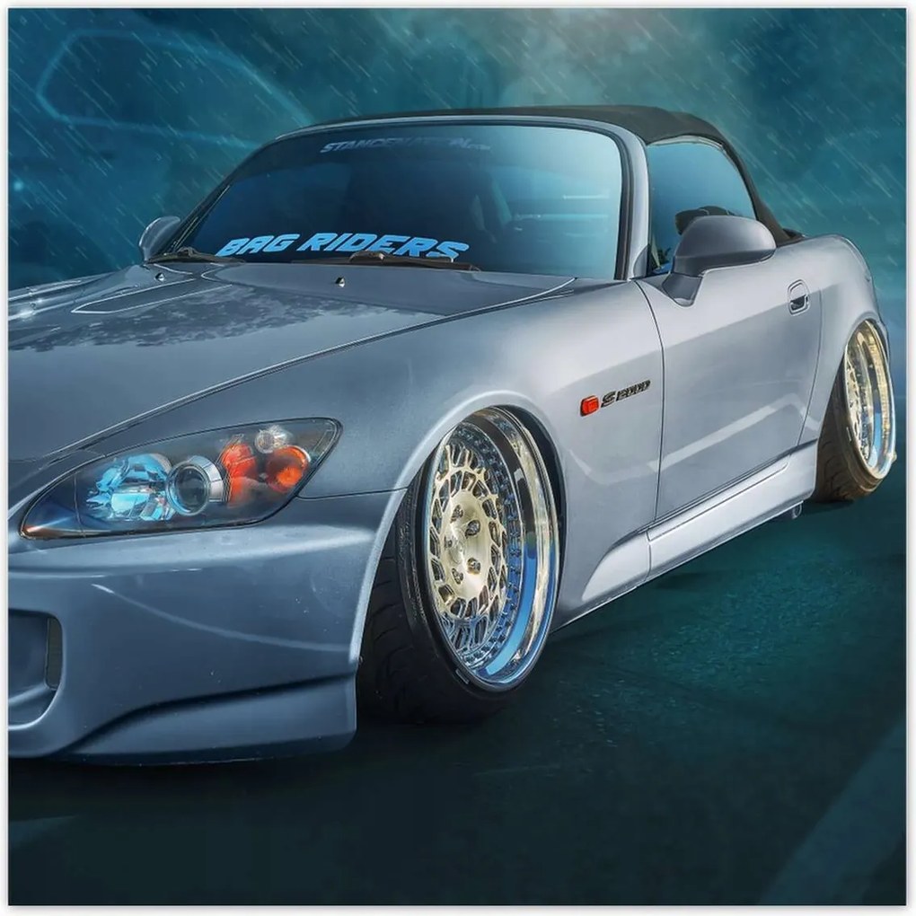 Poszterek 100x100 Sportos Honda S2000
