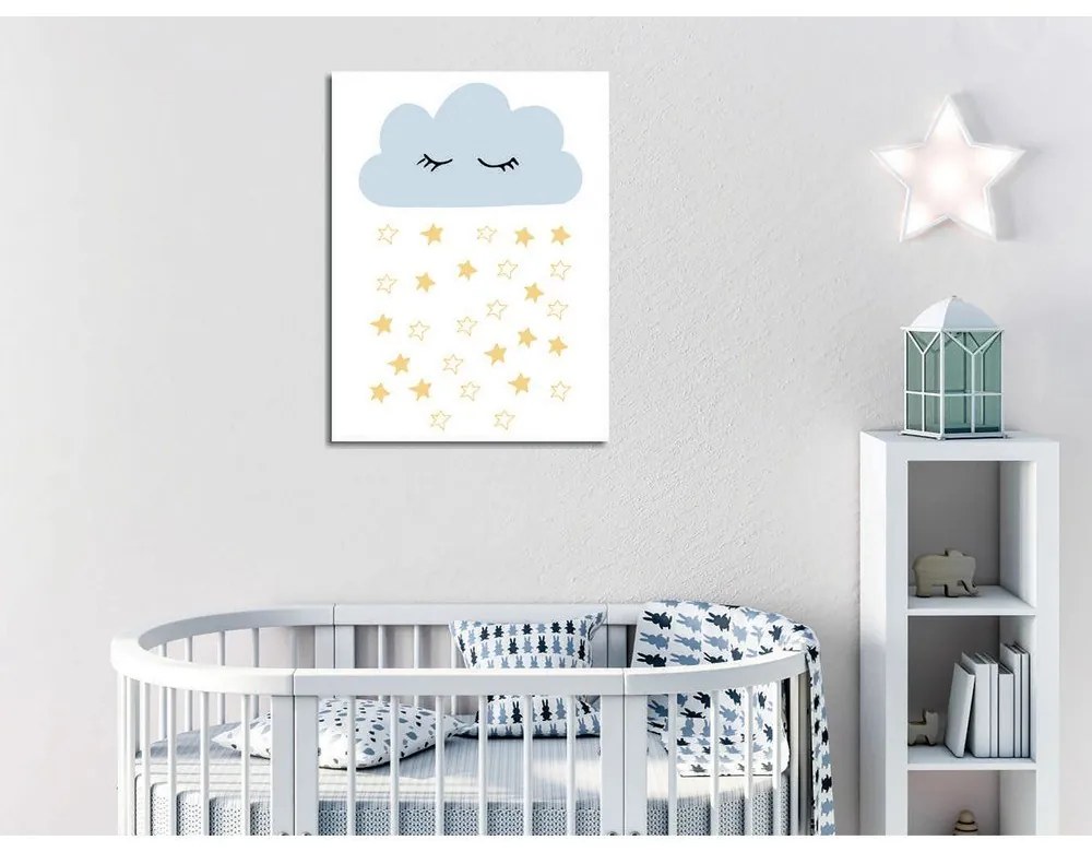 Gyerekszoba kép 30x40 cm Cloud – Wallity