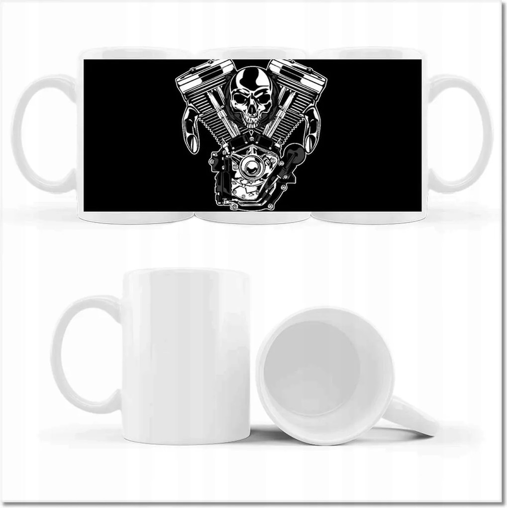 Fényképes bögre Motorkerékpáros hangulat