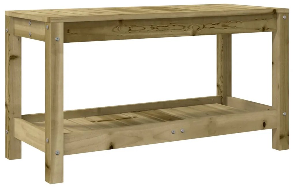 impregnált fenyőfa kerti pad 82,5x35x45 cm