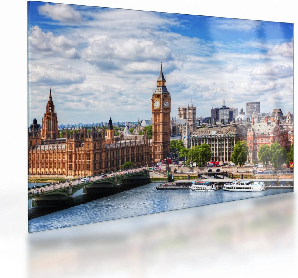 Üveg kép - Big Ben (70x50 cm)
