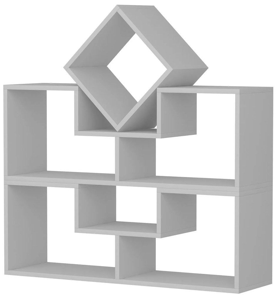 könyvespolc Beled - White