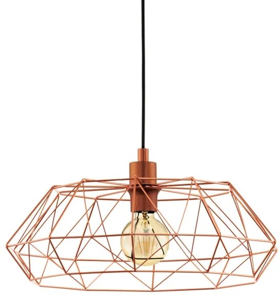 Eglo 49488 - Csillár CARLTON 2 1xE27/60W/230V