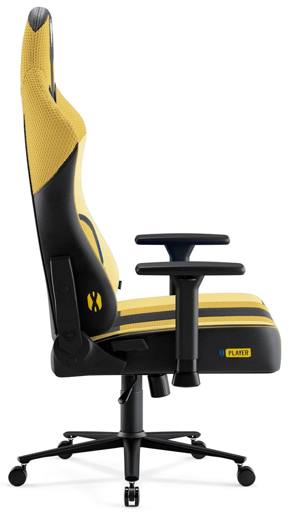 Diablo X-Player 2.0 szövet gamer szék Átlagos méret:Dark sunflower / sárga