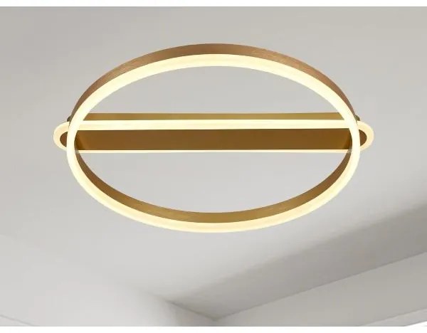 Fényerőszabályozható LED mennyezeti lámpa LED/60W/230V 3000-6500K + távirányító