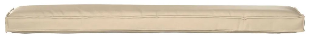 Kültéri párna Bézs Poliészter 200 cm x 40 cm Kültéri párna