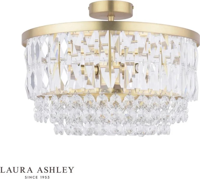 Laura Ashley Rhoill 3756206-Q Plafonlámpa 3x33W/G9 IP20