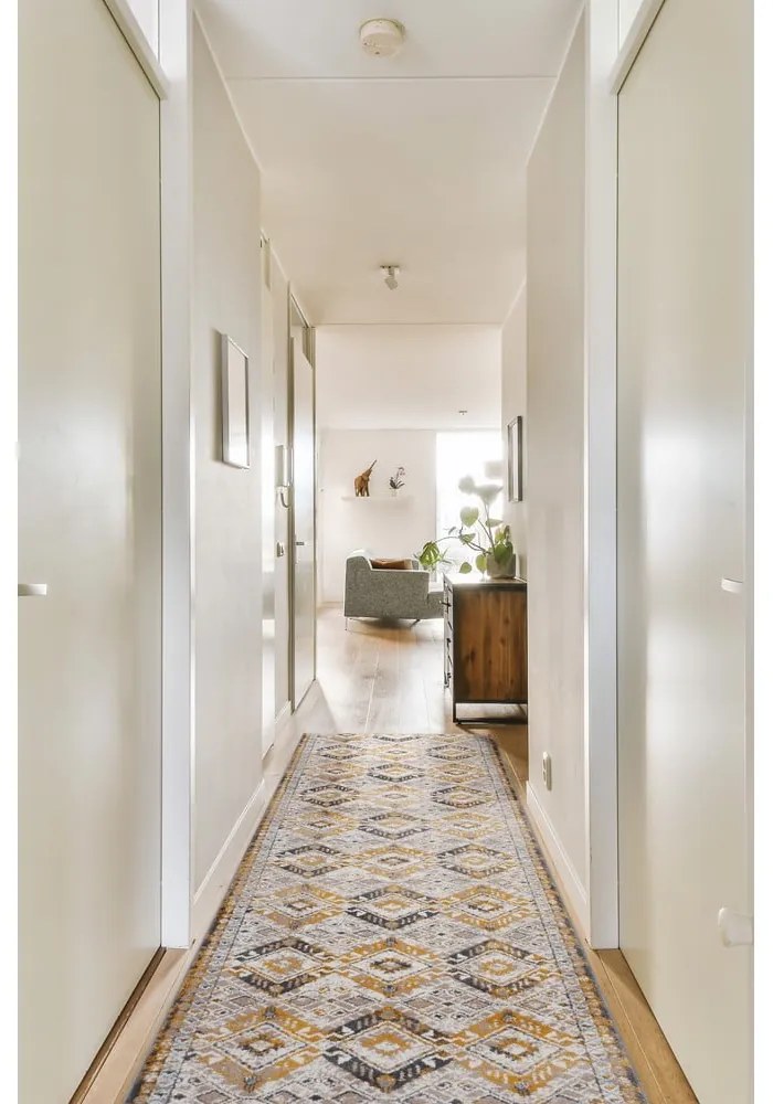 Bézs futószőnyeg 80x250 cm Soft Eman – FD