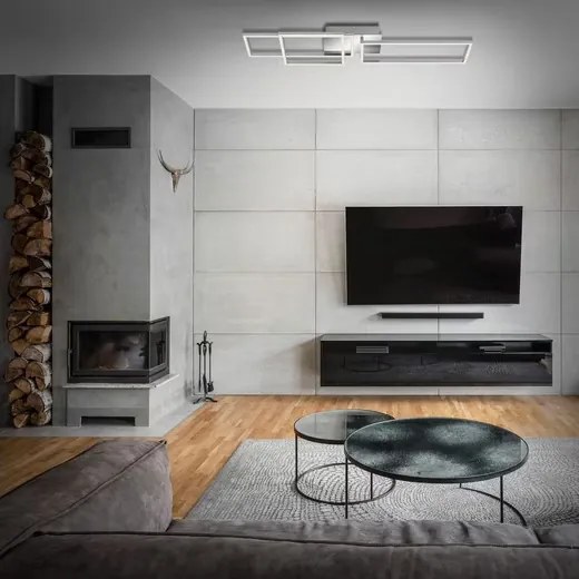 LED mennyezeti lámpa LED/42W/230V 3000K matt króm