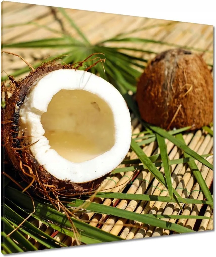 Vászonkép 80x80 Kókusz variációk Konyha