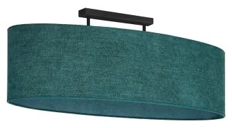 Duolla - Felületre szerelhető csillár OVAL 2xE27/15W/230V zöld