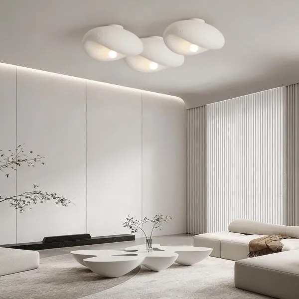 BRILAGI - WABI SABI mennyezeti lámpa 1x E27/60W/230V, átmérő 40 cm, fehér
