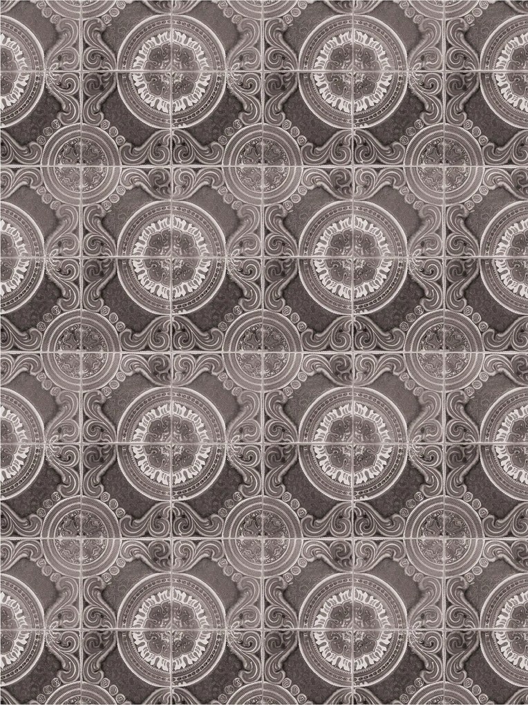 Fotótapéta Geometrikus Minta Vintage Kerekek Vonalak 184x254 vinil +ragasztó