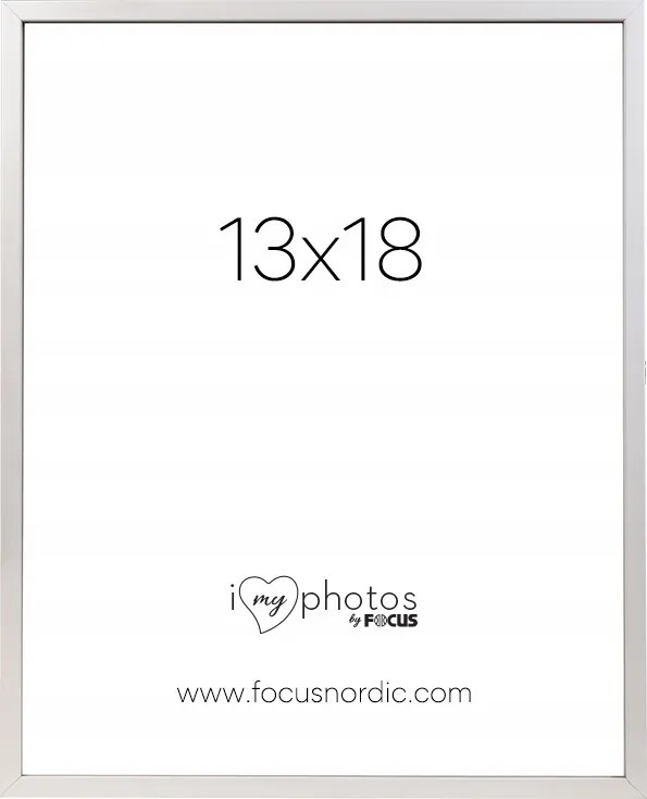 Képkeret Focus 13x18-as méretű, fehér