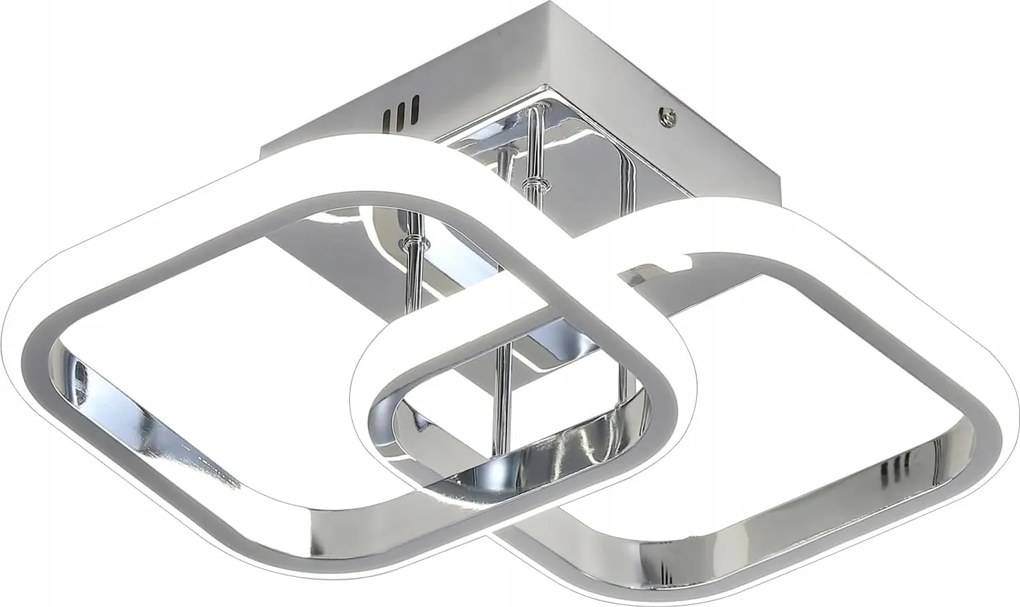 Mennyezeti Lámpa Modern Led 20W 400K Semleges Fehér Ezüst