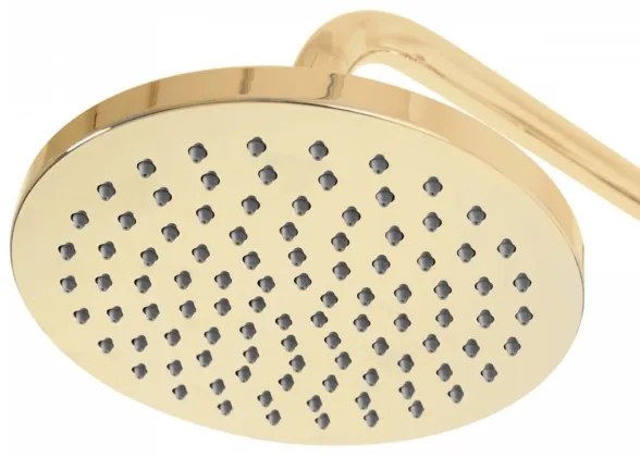 REA-P7006 - LUIS zuhanyszett arany kivitelben, csapteleppel