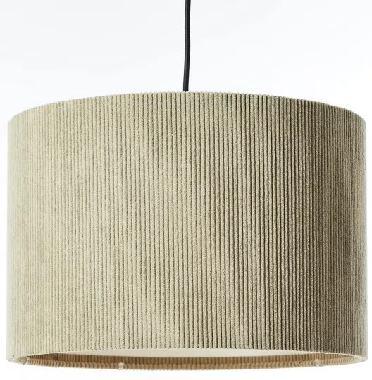 Brilliant - Csillár zsinóron TONY 1xE27/20W/230V átm. 35 cm barna