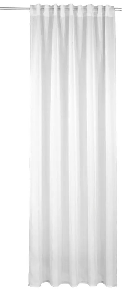 Fehér voile fényáteresztő függöny 135x245 cm Uni – Sehlbach