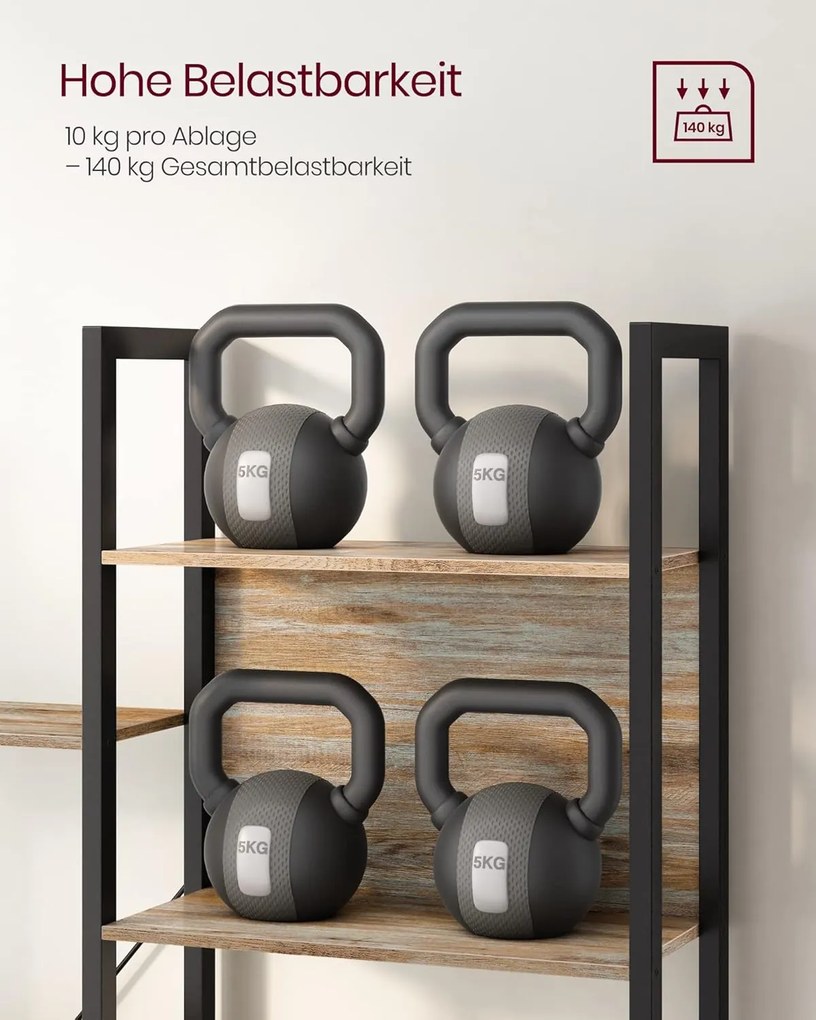 Könyvespolc, 14 polcos könyvespolc, 158 x 166 x 24 cm, türkizbarna és tintafekete