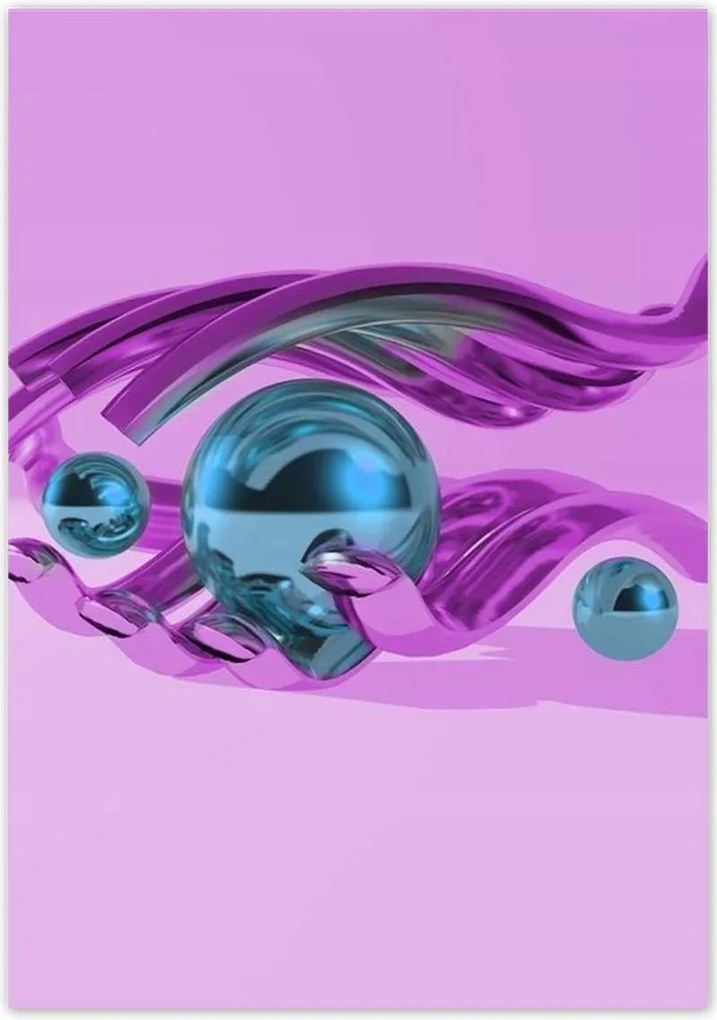 Poszterek 70x100 Lila illusztráció