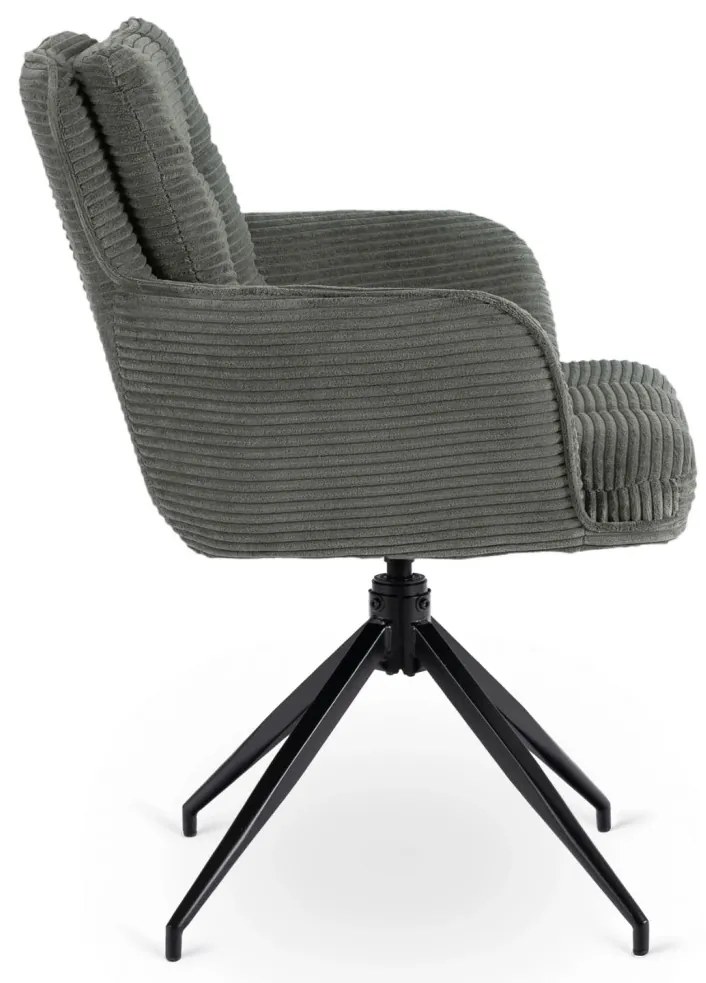 Forgó Étkező/Tárgyaló Zöld Szürke Színben. Akita