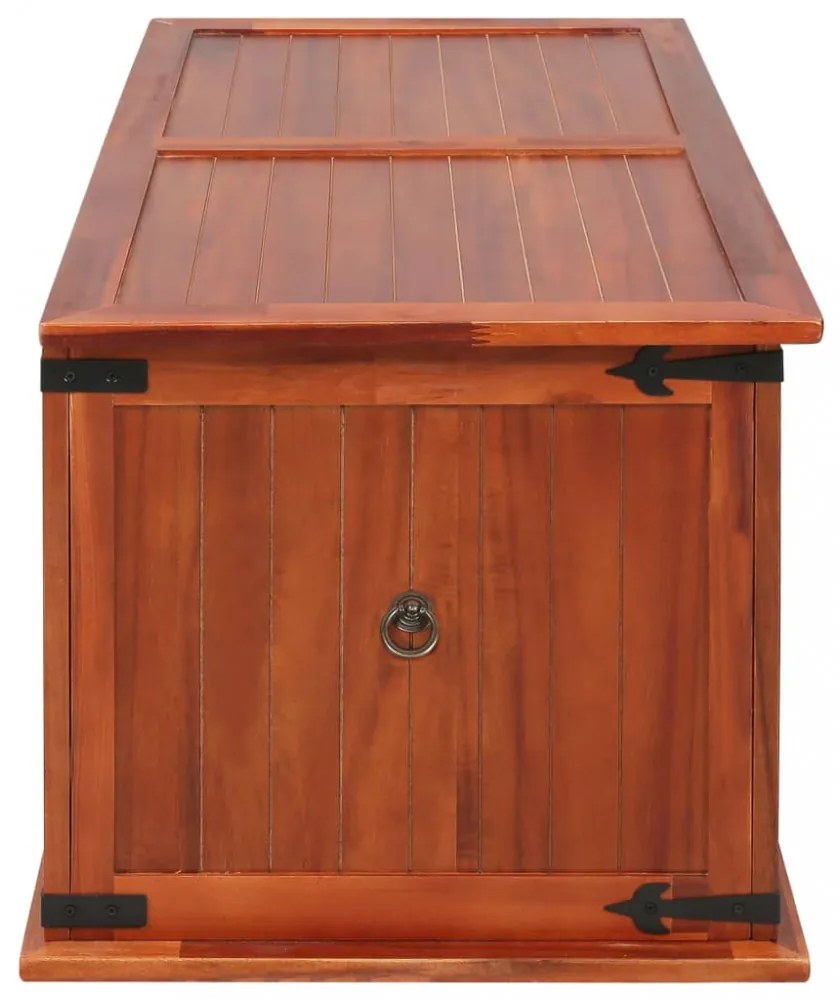 tömör akácfa tárolóláda 79 x 34 x 32 cm