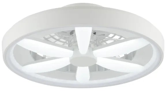 Brilliant - GAIANO LED/48W/230V fehér RGBW mennyezeti ventilátor távirányítóval