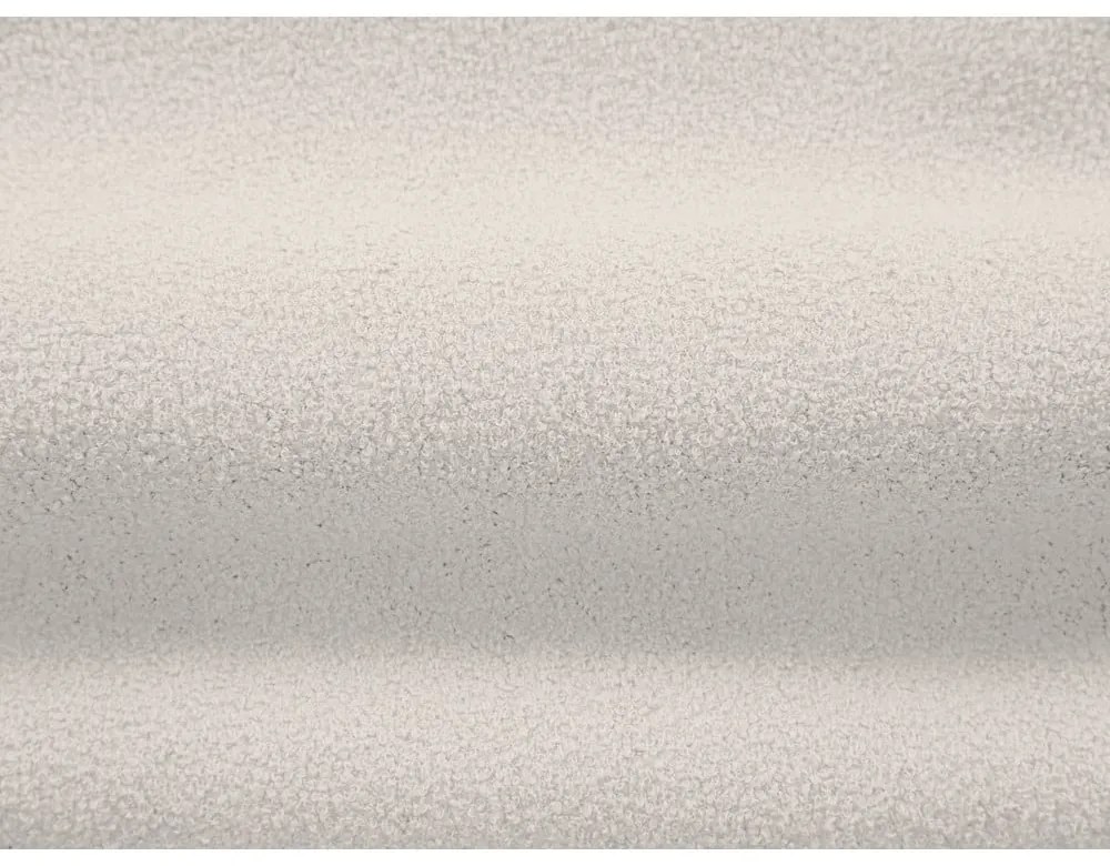 Fehér buklé fotel Chuck – Micadoni Home