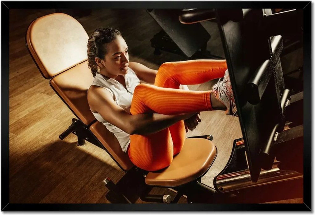 Poszterek keretben 60x40 Edzőterem Edzés Teljesítmény