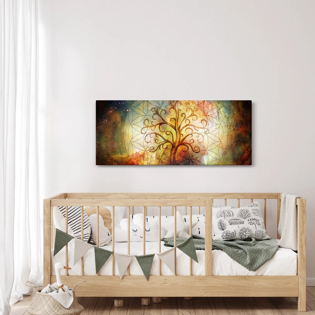 Absztrakt kép fáról (120x50 cm)