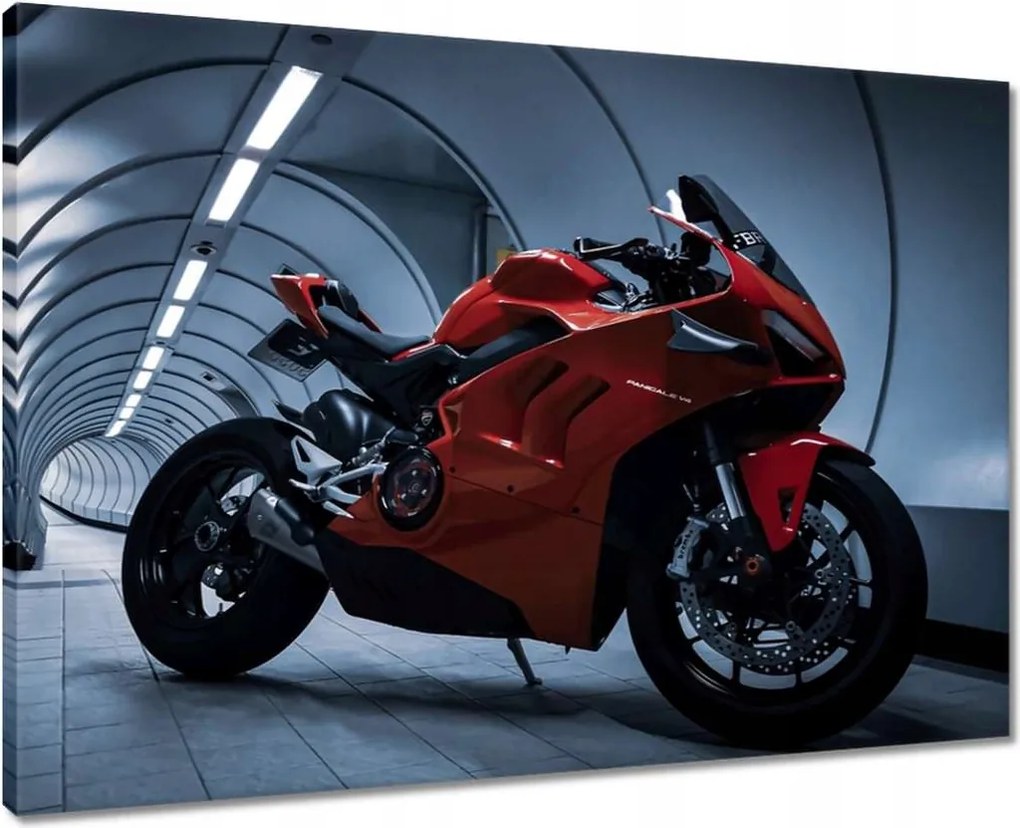 Vászonkép 70x50 Piros Ducati Panigale