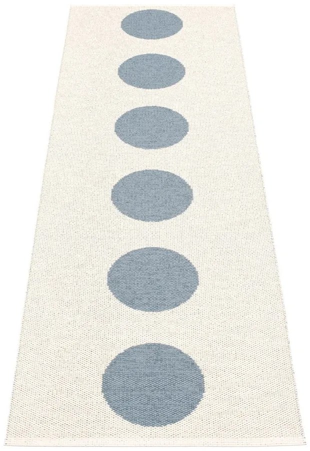 Világoskék kültéri-beltéri futószőnyeg 70x225 cm Vera Storm – Pappelina