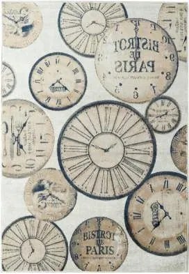 Isphahan Viszkóz szőnyeg Órák 120x170cm