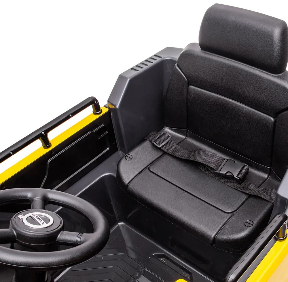 Elektromos markoló Volvo sárga