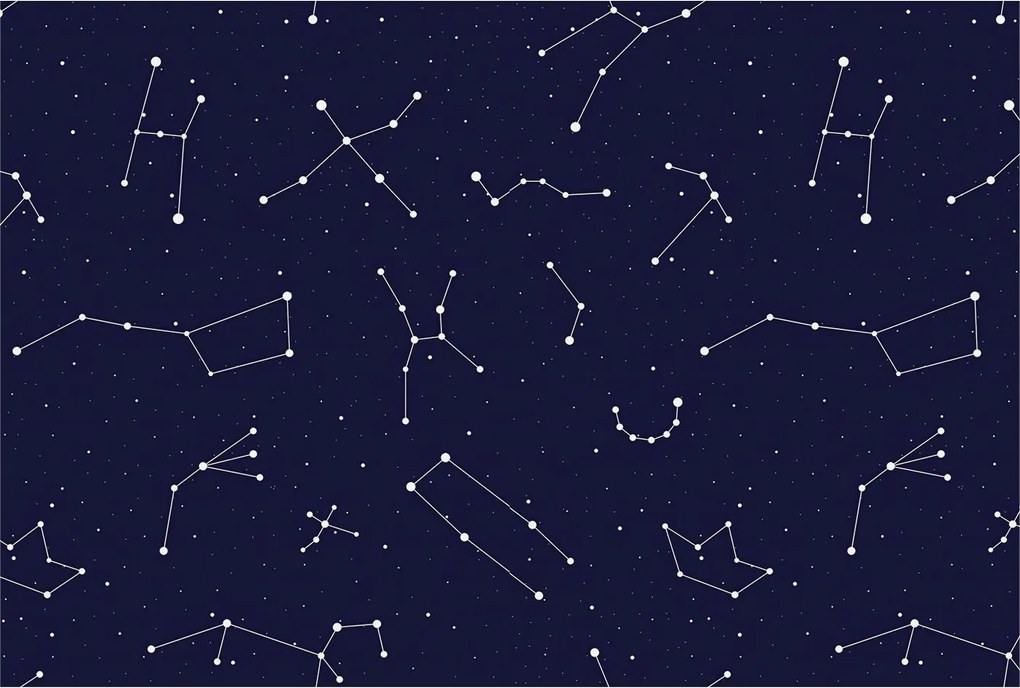 Flizelin tapéta falra Prémium Astro égbolt 104x70 ragasztó