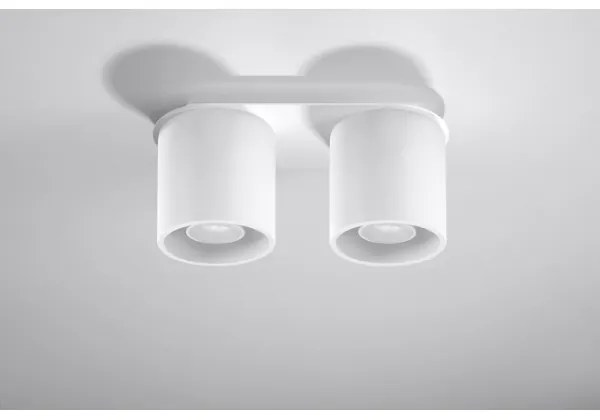 Sollux SL.0056 - Spotlámpa ORBIS 2 2xGU10/40W/230V fehér
