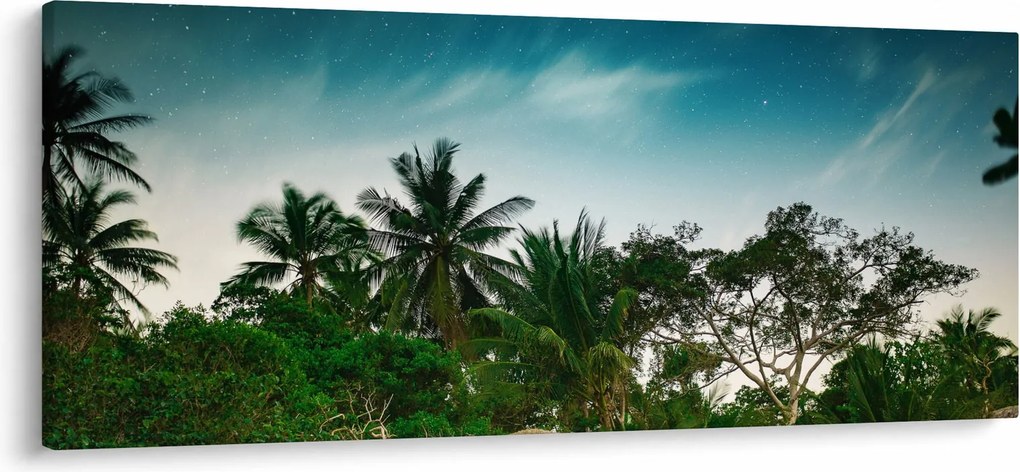 Kép - pálmafák (120x50 cm)