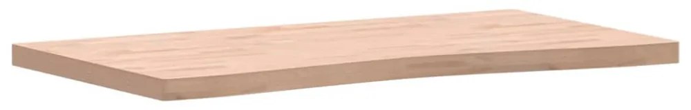 tömör bükkfa íróasztallap 110 x (55-60) x 4 cm
