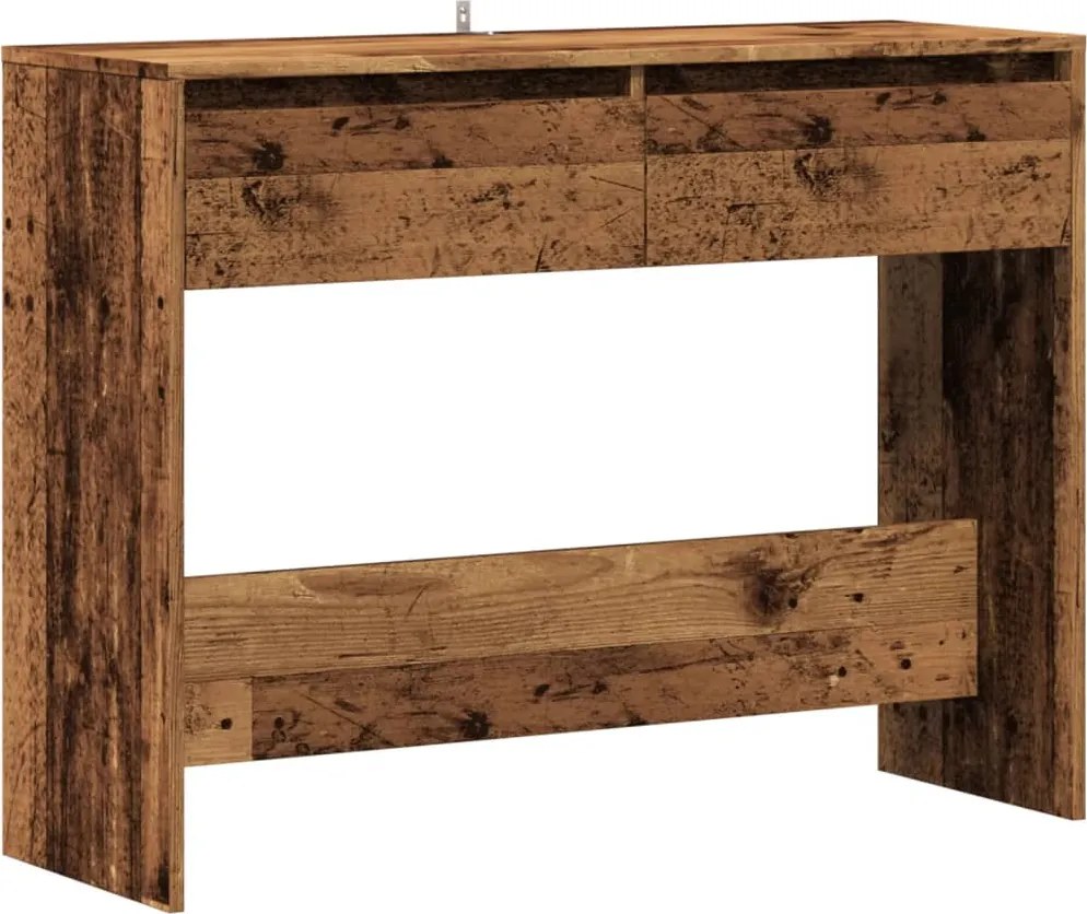 vidaXL szürke sonoma szerelt fa tálalóasztal 100x35x76,5 cm