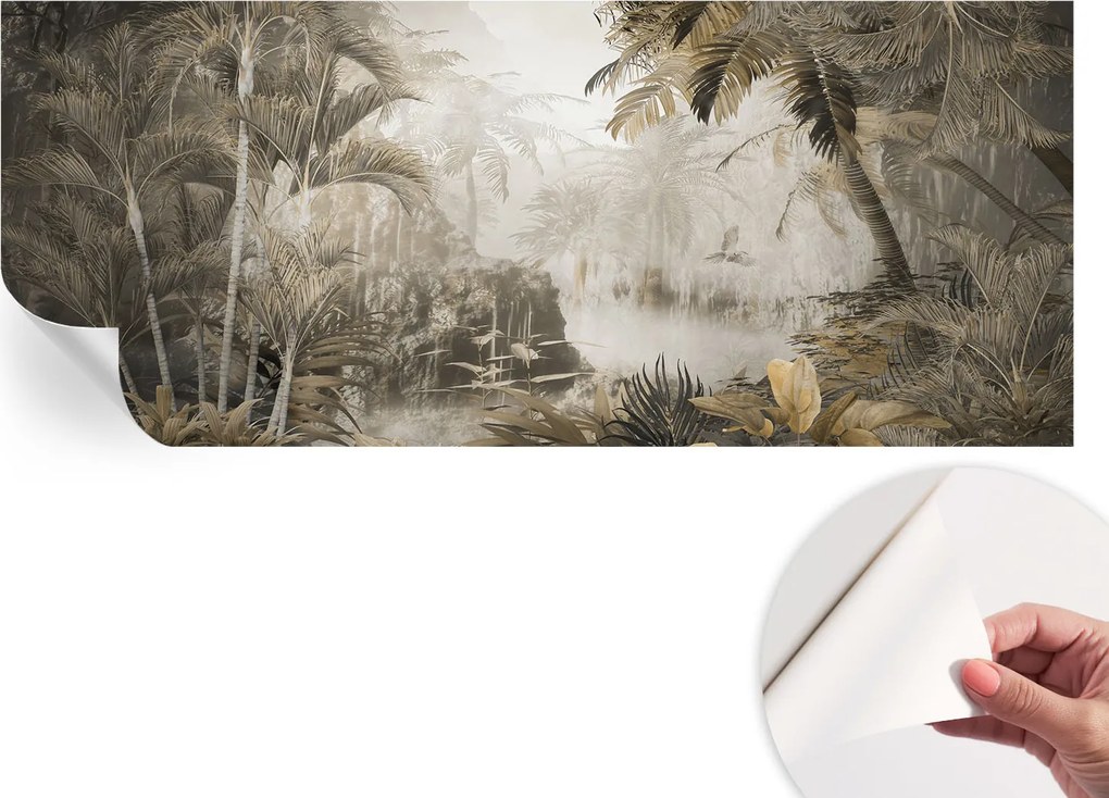 Öntapadós Dekoratív Fotótapéta Hálószobába Trópusi erdő 250x104 cm